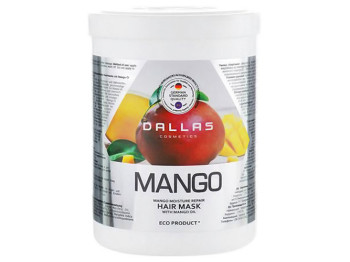Маска зволожуюча Dalas Mango для волосся з маслом манго 1л