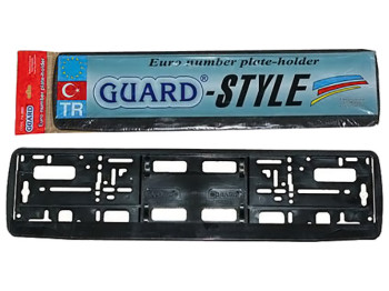 Рамка номера пластиковая GUARD Silver 2005