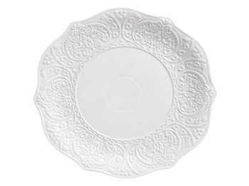 Тарілка порцелянова Dentelle Blanche, D27,5×2,5 см