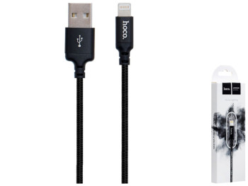 Кабель USB Hoco X14 Times Speed Lightning 2m Цвет Черный
