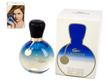 Парфумована вода (ліц.) жіноча Lacoste Eau De Lacoste Blue - Pour Femme - EDP 90мл