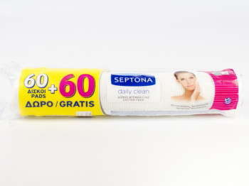 Ватные диски "Septona" Леди кеа 60+60шт
