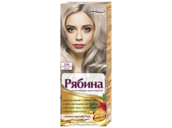 Крем-фарба Acme-color "Горобина Intense" Попелястий блонд тон 216