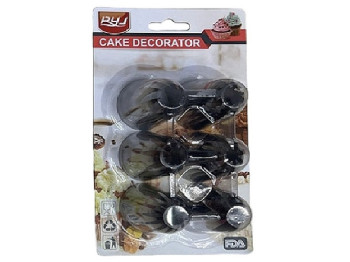 Насадки для кондитерского шприца, мешка, 5х3см (цена за набор 6предметов)