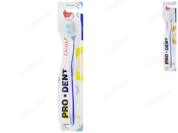 Щітка зубна Pro Dent Family, середньої жорсткісті