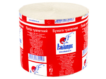Бумага туалетная маккулатурная  "Альбатрос" (143) Новый стандарт 64м  80433