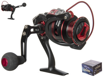 Катушка Sams Fish Leader 2000 4+1bb металлическая шпуля, обороты 5.2:1