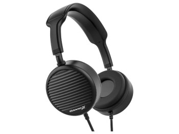 Наушники Grand-X EH-86B, накладные, закрытые с микрофоном, проводное подключение, экокожа, 1,2м