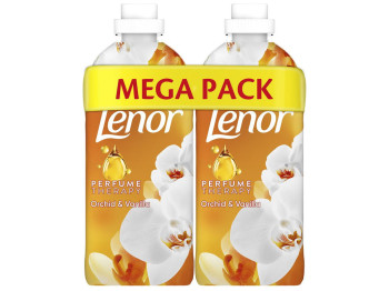 Кондиционер для белья Lenor Ванильная орхидея и Золотой янтарь, 2×925мл (цена за 2 бутылки)