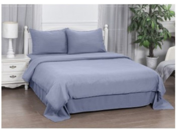 Комплект постільної білизни SOHO, DK Grey, поліестер, євро 200×220 см
