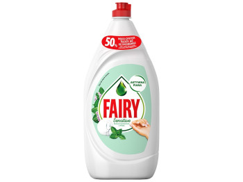 Засіб для миття посуду Fairy Ніжні руки Чайне дерево та м'ята 1,35л