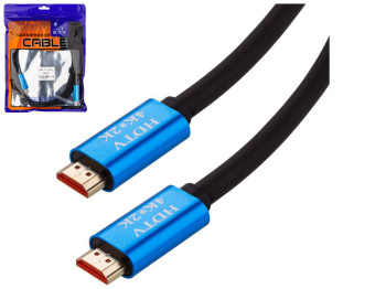 Кабель HDMI- HDMI 2.0V 1.5m 4K, Чёрный