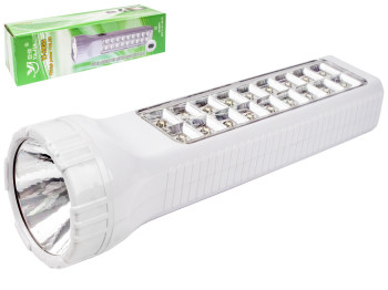Фонарик-лампа светодиодный аккумуляторный Yajia 1+18LED