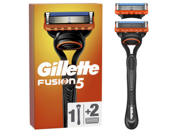 Бритва Gillette Fusion 5 с 2 сменными кассетами