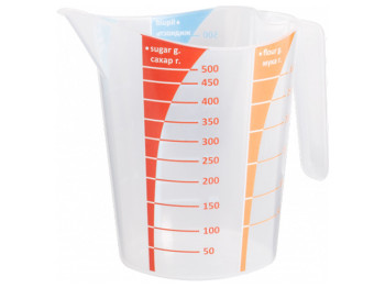 Мірна чашка 14х10х13см 500мл 169061