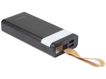 Универсальная мобильная батарея Borofone BJ18 Coolmy digital display 20000 mAh Цвет Чёрный