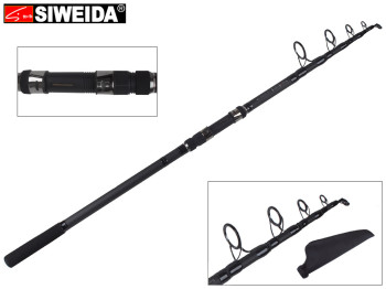 Спінінг Siweida "Carp Hercules" карбон IM7, 5 кілець, 6-секційний 3,9м 180г