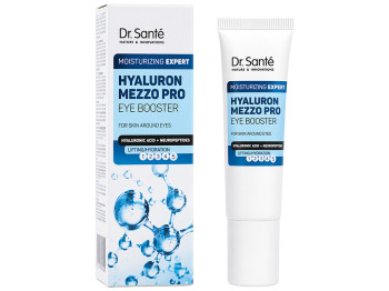 Крем для шкіри навколо очей Dr.Sante Hyaluron Mezzo Pro, з гіалуроновою кислотою та пептидами, 15мл