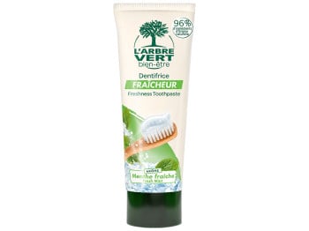 Зубная паста освежающая L’Arbre Vert Fresh Mint, со вкусом свежей мяты, 75 мл