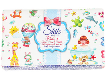 Мыло туалетное детское Shik с экстрактом ромашки, 125г