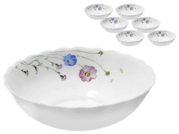 Миска Maestro "Васильки" 20см (цена за набор 6шт)