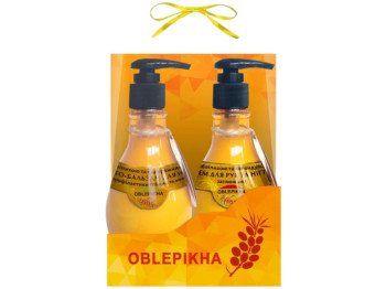 Подарочный набор "Oblepikha" (крем для рук + бальзам для ног заживляющие)