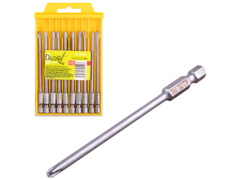 Набор бит магнитных для шуруповерта Alloid, PH2 100мм, S2, SB-12100 (цена за набор 10шт)