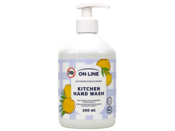 Рідке мило кухонне для рук On Line Kitchen Hand Wash з цитрусовим ароматом, 500 мл