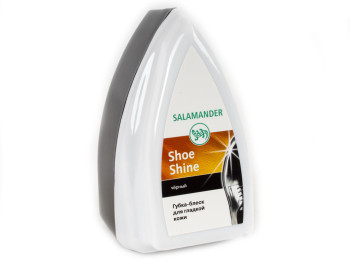Губка для взуття Salamander "Shoe Shine" для гладкої шкіри, колір чорний 