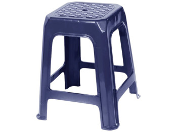 Табурет R-Plastic, пластик, 36х36х43,5см, цвет баклажан