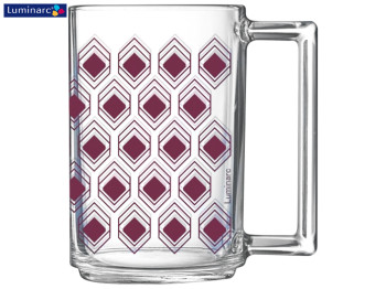 Кружка Luminarc Фітнес Ромб Лілак, 320мл, 1шт, 39014