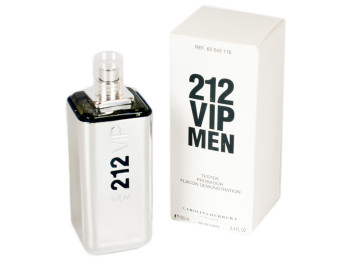 Туалетна вода (тестер, ориг.) чоловіча Carolina Herrera "212 VIP MEN - Eau De Toilette" 100мл 723760