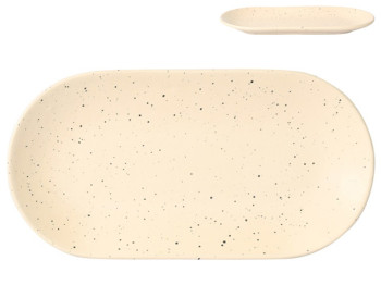Блюдо Limited Edition Sandy cream, 25см, овальне, 6900068714427