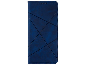 Чехол-книжка Business Leather для Samsung Galaxy A02s Eur Ver Цвет Синий