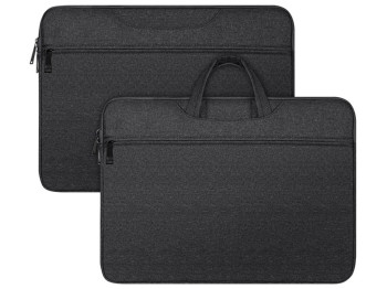 Для ноутбука Dux Ducis LBTC Horizontal Handbag, 15.5–16 дюймів, бавовна, колір чорний