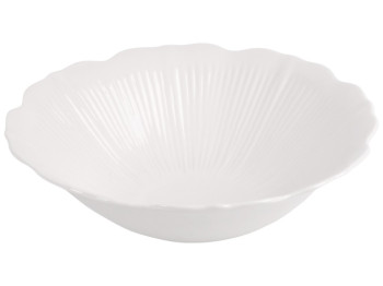 Салатник Pearl, фарфор, 20,5×6см, цвет белый