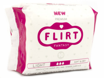 Прокладки для крит. дней Fantasy Flirt premium-soft&dry 3капли (цена за уп. 10шт) WKR01V