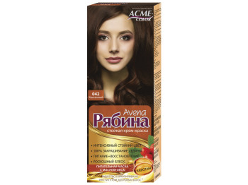 Крем-фарба Acme-color "Горобина Avena" Каштановий тон 042 08933