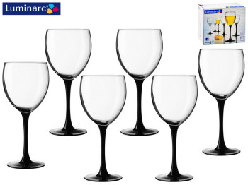 Набор рюмок Luminarc Domino на ножке, 65мл (цена за набор 6шт) 10660