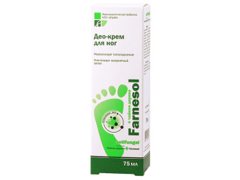 Део-крем для ніг "Elfa Pharm" Farnesol 75мл