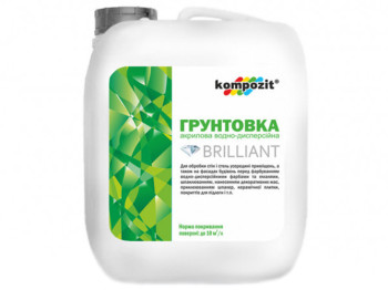 Грунтовка акрилова Kompozit Brilliant (Композит Діамант) 1л