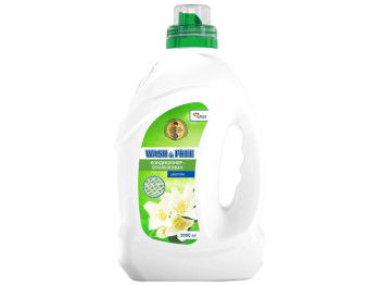Концентрированный смягчитель тканей Wash&Free Жасмин, 2л