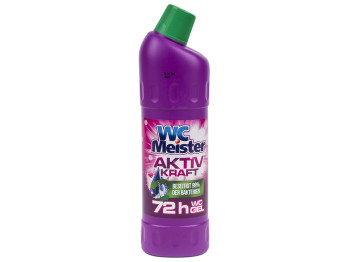 Гель для мытья унитаза WC Meister "Aktiv kraft" 1000мл (фиолетовый)