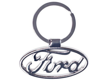 Брелок металевий дешевий 1шт FORD (CN)