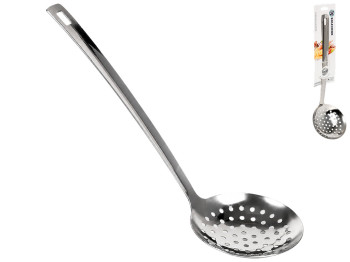 Шумовка кухонная Steel из нержавеющей стали, 36×11,5 см
