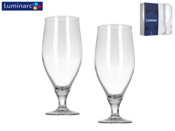 Набор бокалов для пива Luminarc "French Brasserie" 8,5x21см 620мл (цена за набор 2 шт) 13036