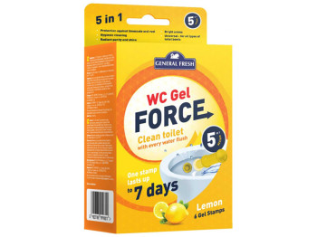 Диски для унітаза гелеві General Fresh Gel Forse "Лимон" 36мл