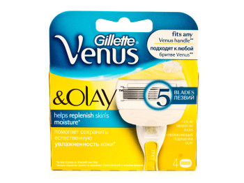Картриджі змінні Venus&Olay для станка 4шт