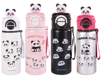 Термос дитячий Panda Xcup, нержавіюча сталь, 550мл, 14х7, 3см, 4 дизайну (ціна за 1шт)