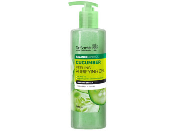 Гель-пилинг Dr.Sante "Cucumber Balance Control" мягкий ежедневный 200мл